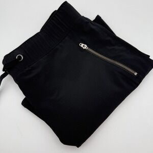 Athleta Skort Black Athletic Skirt Drawstring‎ Pockets Womens Size XS